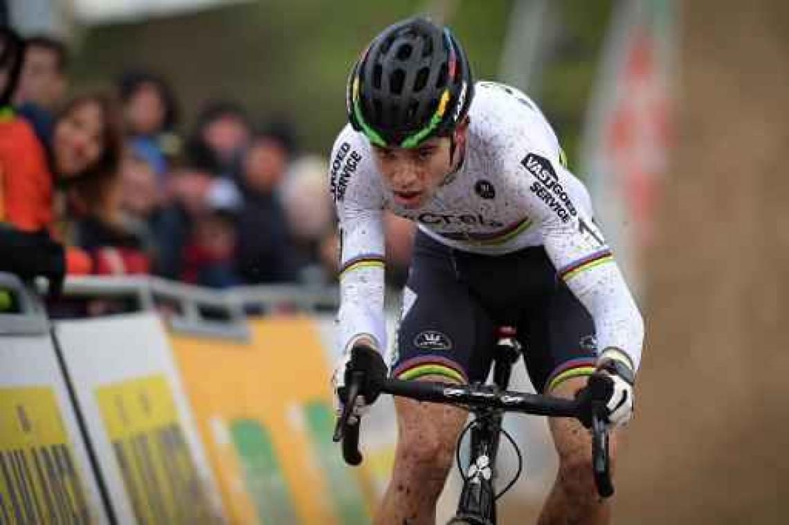 Superprestige Ruddervoorde - Van Aert legt schuld bij zichzelf