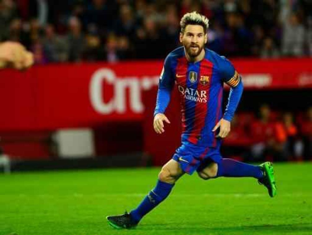 Primera Division - Lionel Messi scoort 500e doelpunt voor Barcelona