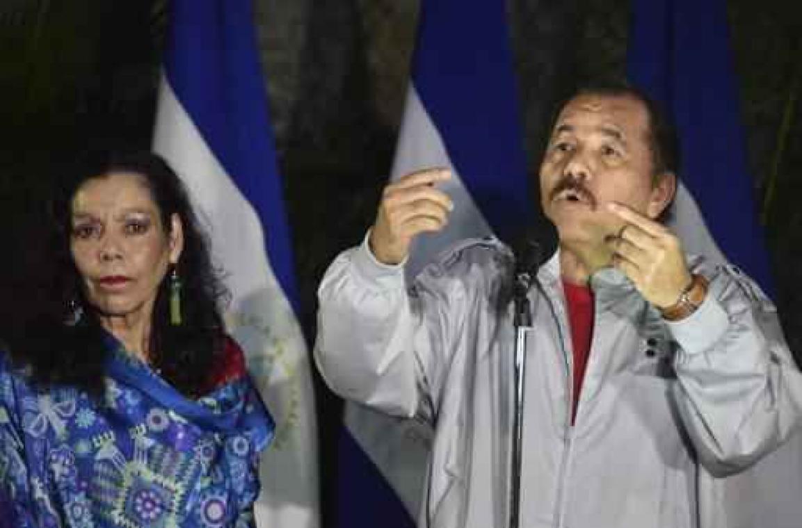 Nicaraguaanse president zoals verwacht opnieuw verkozen