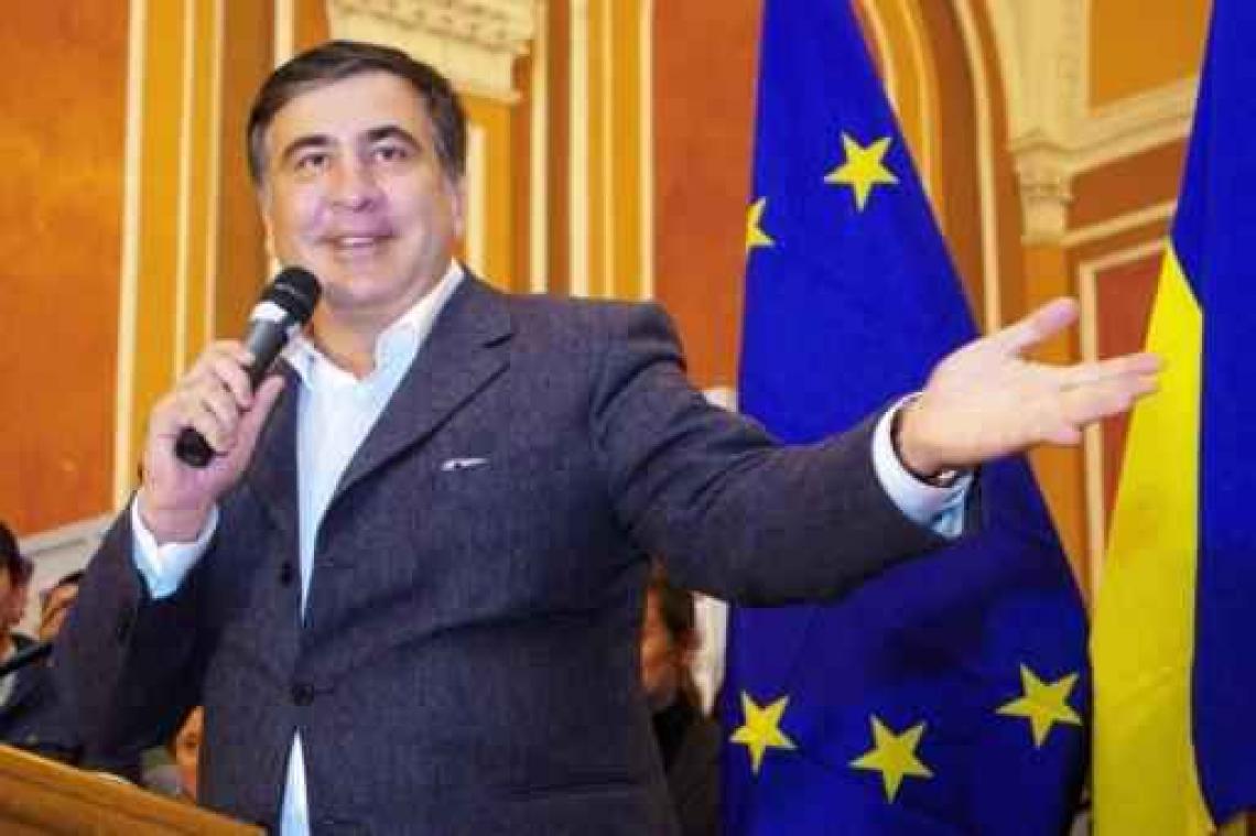Saakasjvili treedt af als gebiedsgouverneur in Oekraine