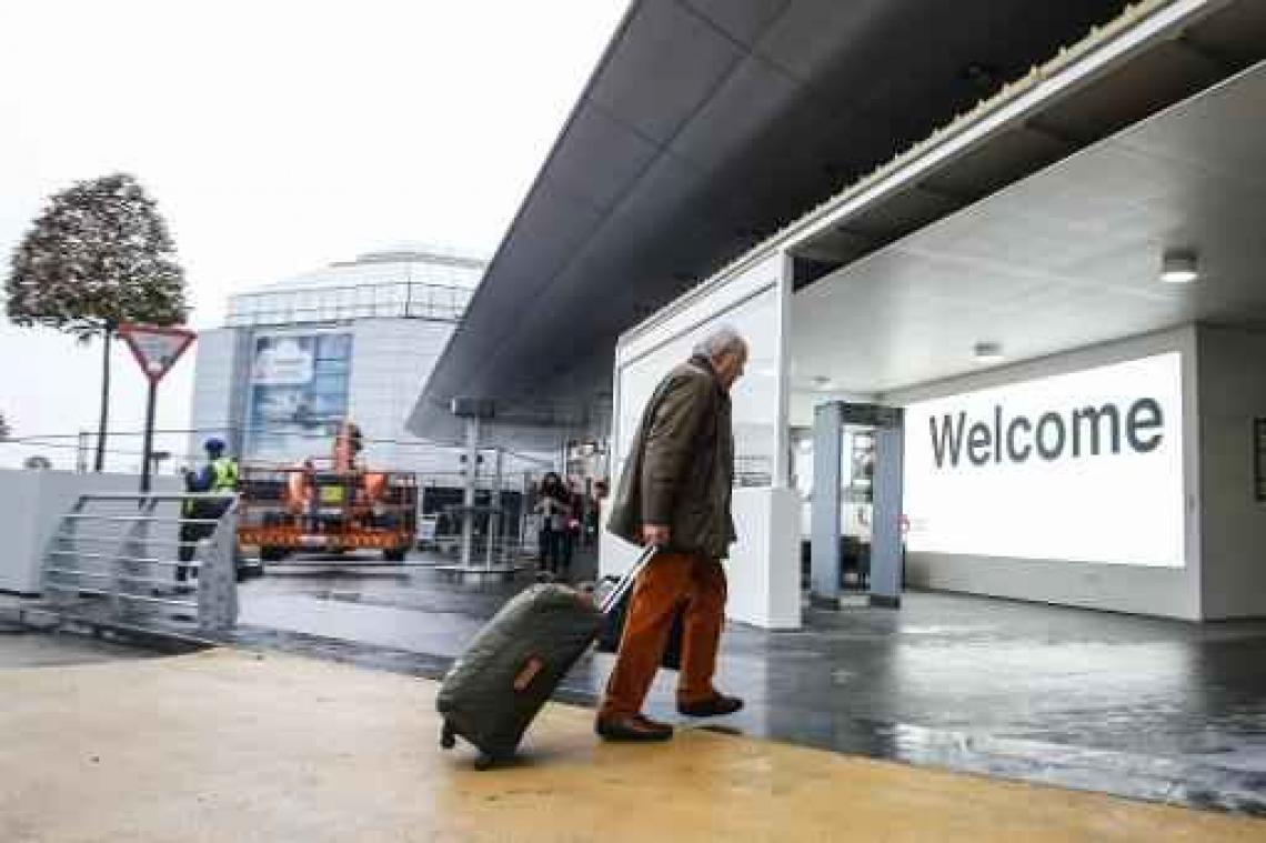Passagiers moeten niet langer door precontroletenten op Brussels Airport