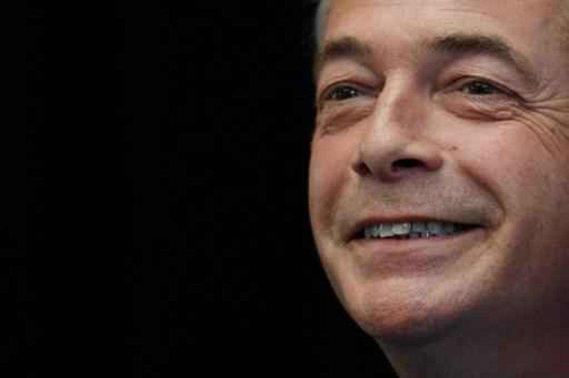 UKIP-leider Nigel Farage wil ambassadeur van Trump bij Europese Unie zijn
