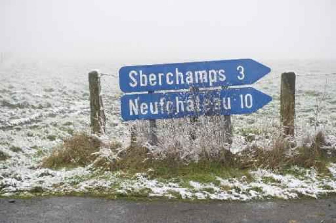 KMI waarschuwt voor gladheid in Ardennen