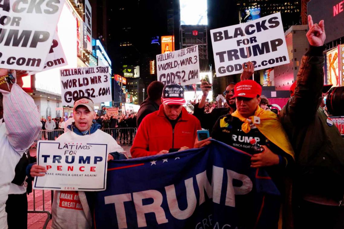 LIVE - Wereld houdt adem in, Trump bijna zeker president