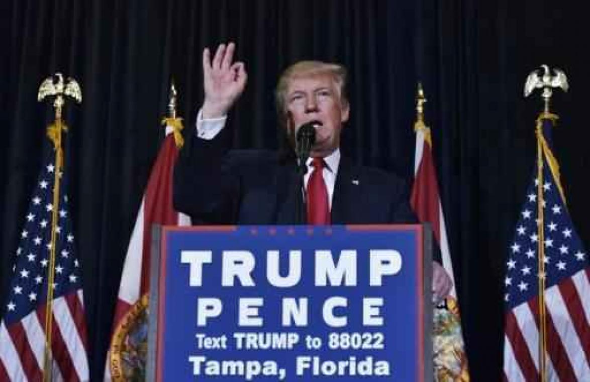 Trump roept tot eenheid op