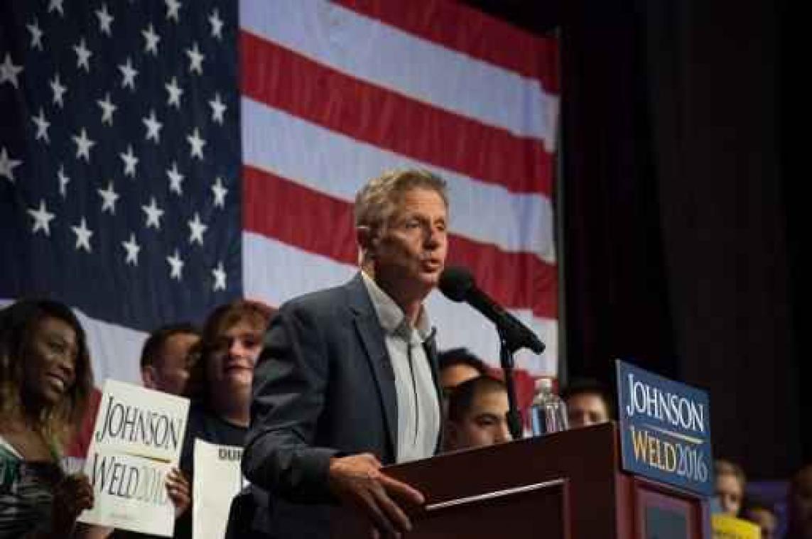 Libertair Johnson kostte Trump en Clinton stemmen