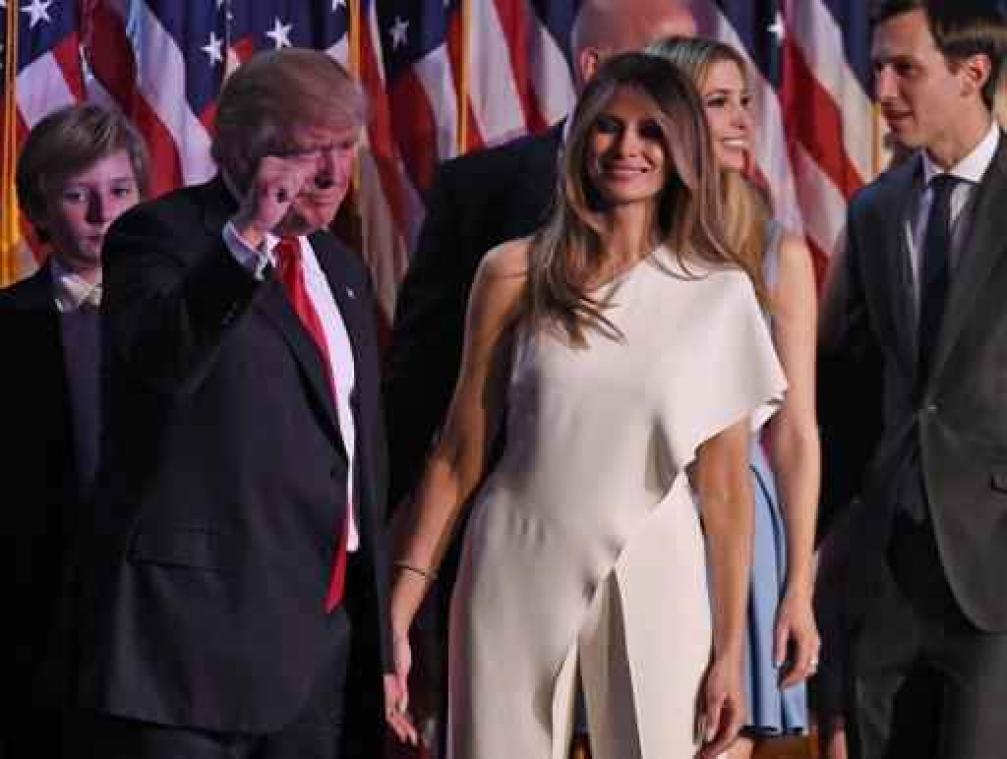 Melania Trump eerste First Lady van buitenlandse komaf sedert 1825