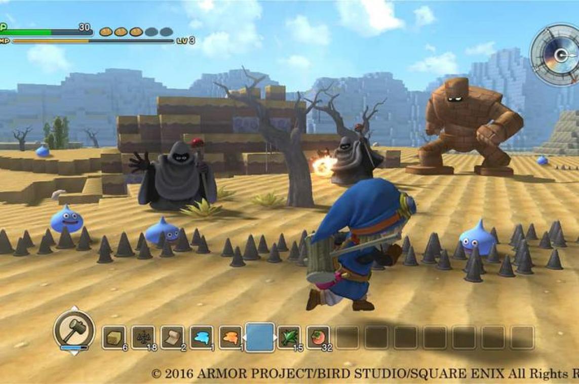 Dragon Quest meets Minecraft