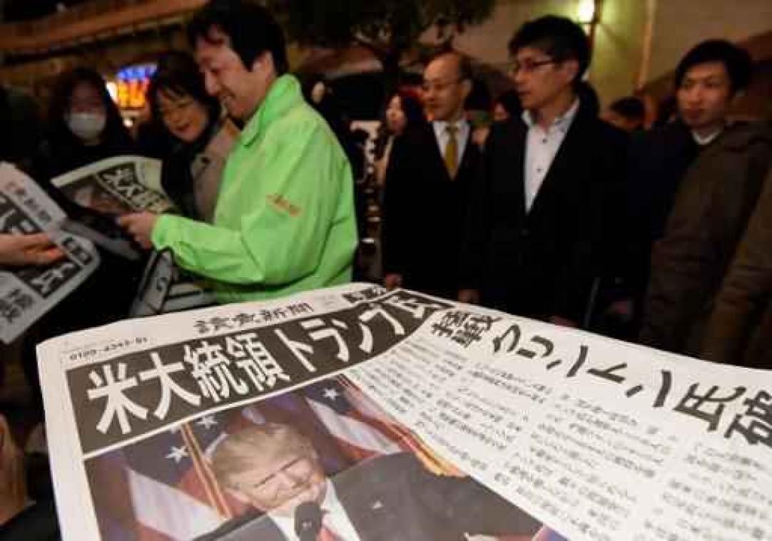 Trump en Japanse premier spreken elkaar mogelijk volgende week