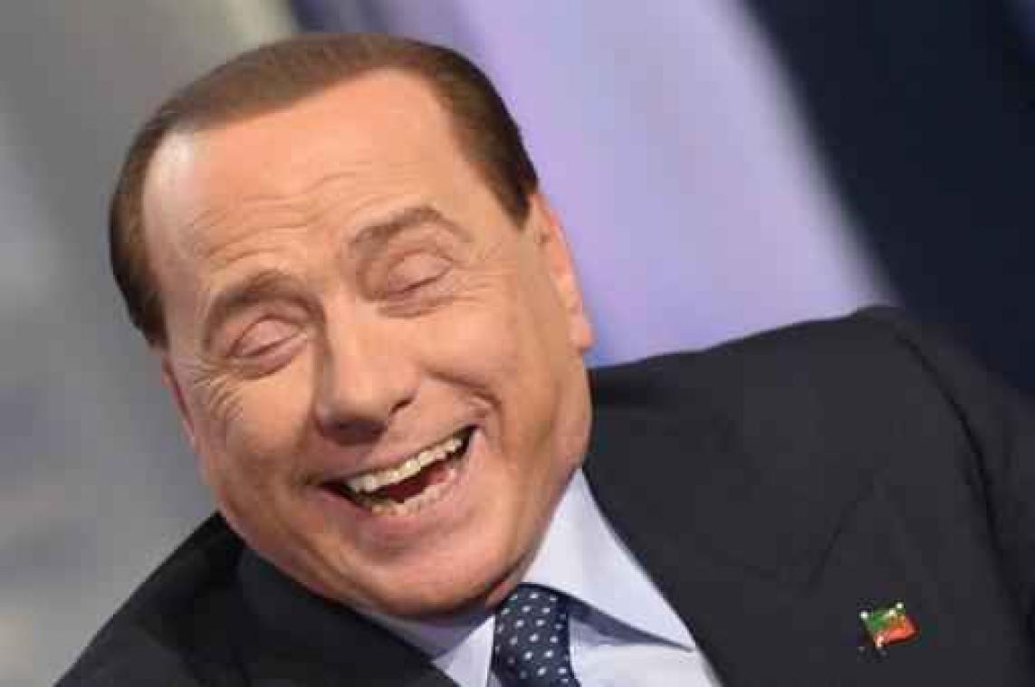 Italianen lachen met "Trumpusconi"