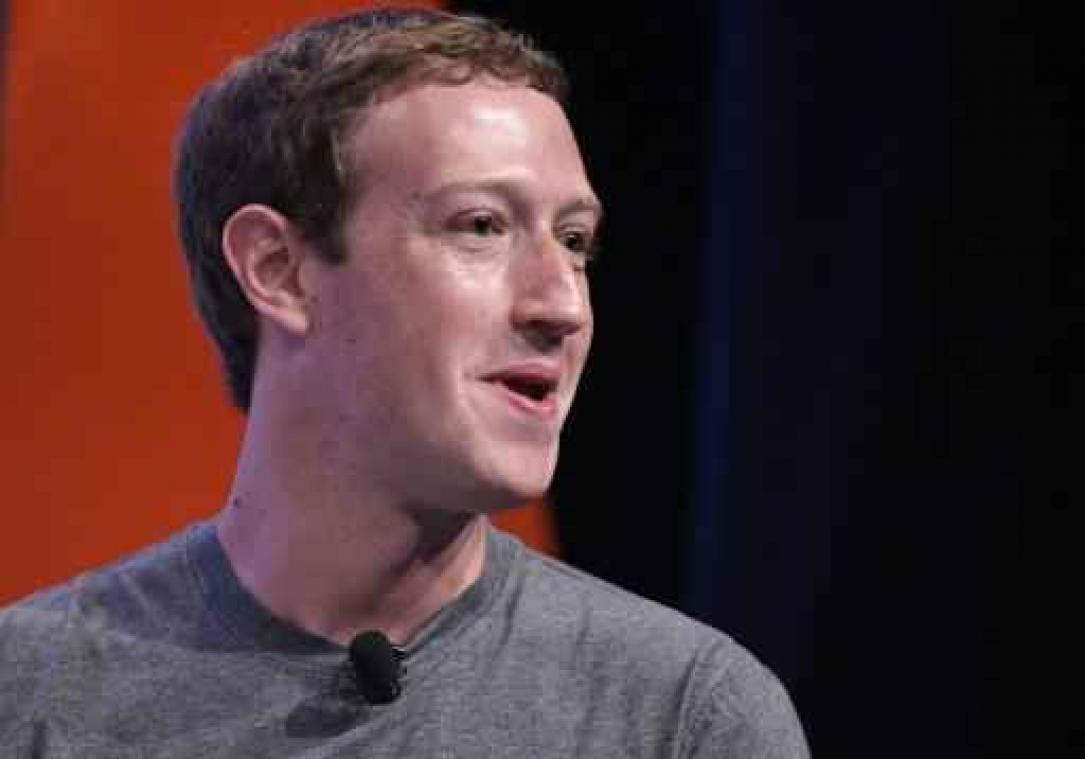 Fortune roept Zuckerberg uit tot zakenman 2016
