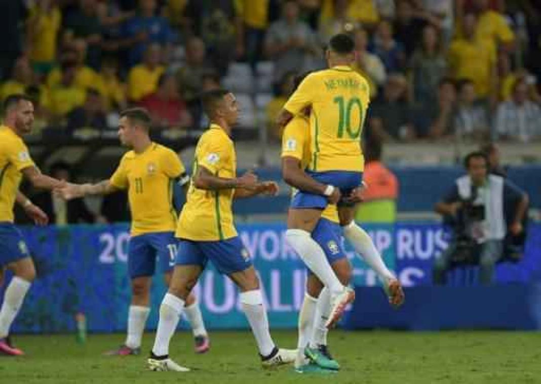 Kwal. WK 2018 - Brazilië brengt Messi en co in moeilijke papieren