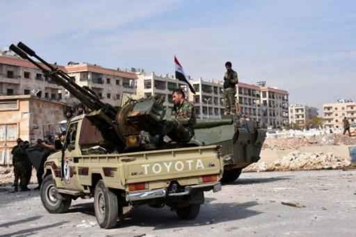 Syrisch leger herovert gebieden in westen van Aleppo