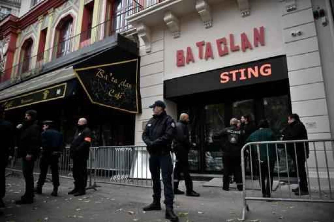 Bataclan heropent zaterdagavond de deuren met concert van Sting
