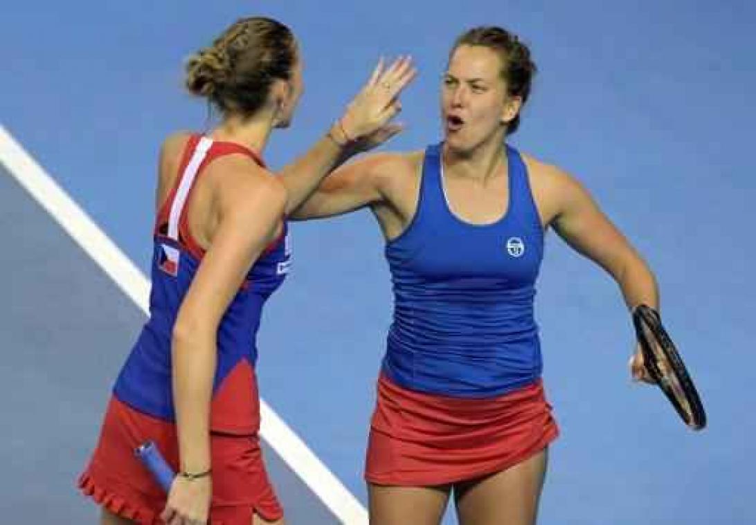 Fed Cup - Tsjechië wint Fed Cup derde jaar op rij