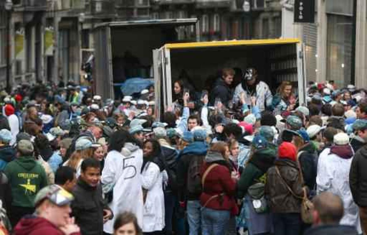 Sint-Verhaegen in Brussel voor het eerst zonder stoet met praalwagens