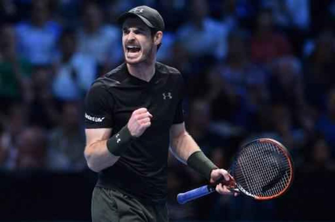 ATP World Tour Finals - Andy Murray neemt eerste horde