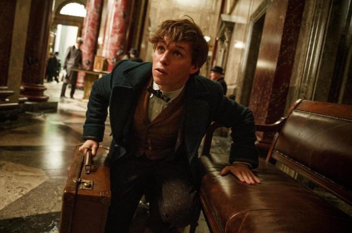 Eddie Redmayne schittert in 'Fantastic Beasts', de spin-off van Harry Potter
