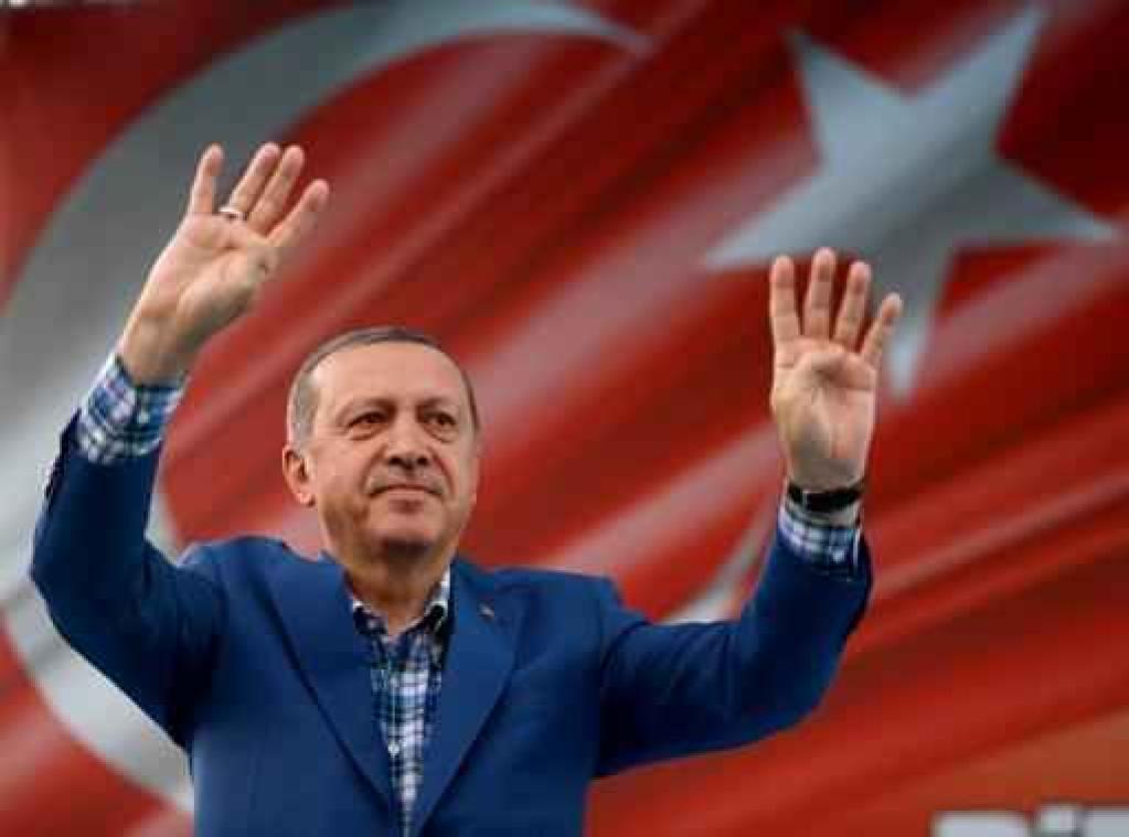 Betoging tegen Erdogan aan de gang in Brussel
