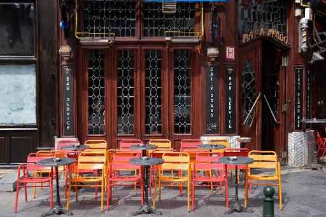 Brusselse regering verlengt steun aan horeca