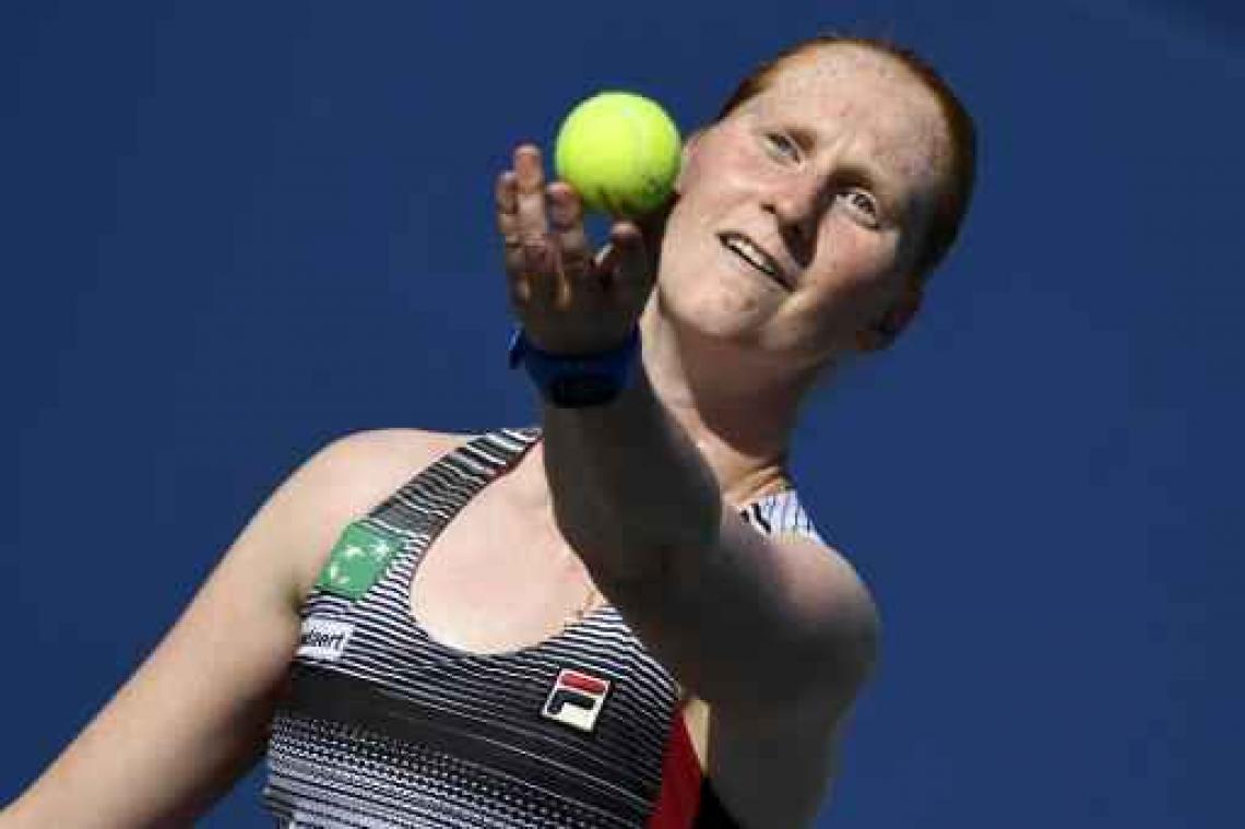Geen kwartfinale voor Alison Van Uytvanck