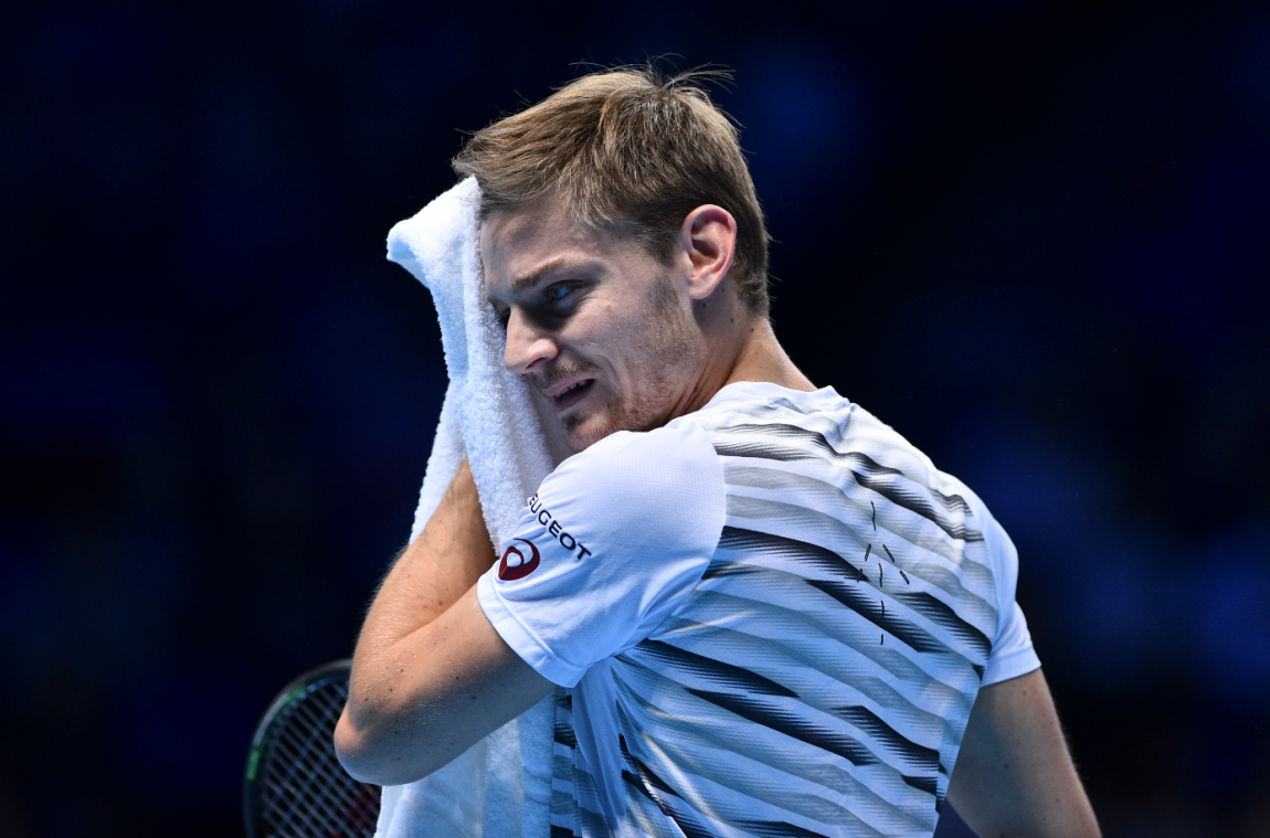 Goffin beleeft weinig plezier aan debuut op Masters