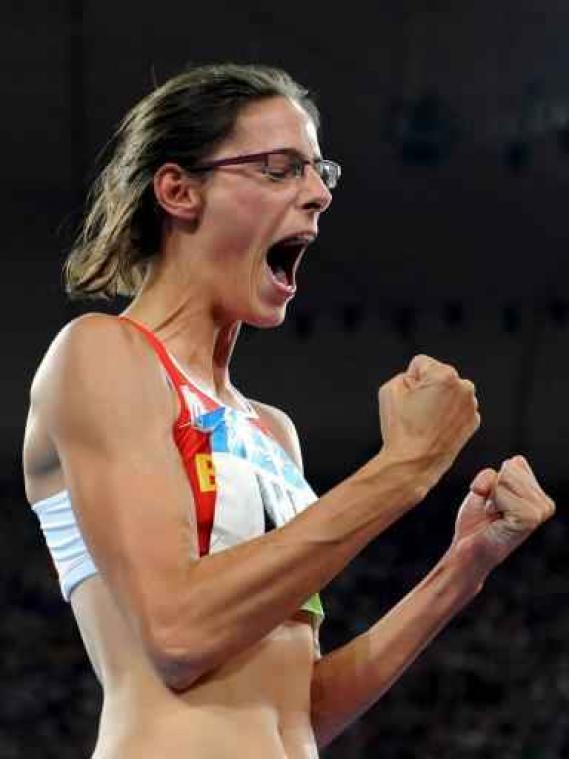 Tia Hellebaut: "Doping is NOT DONE"