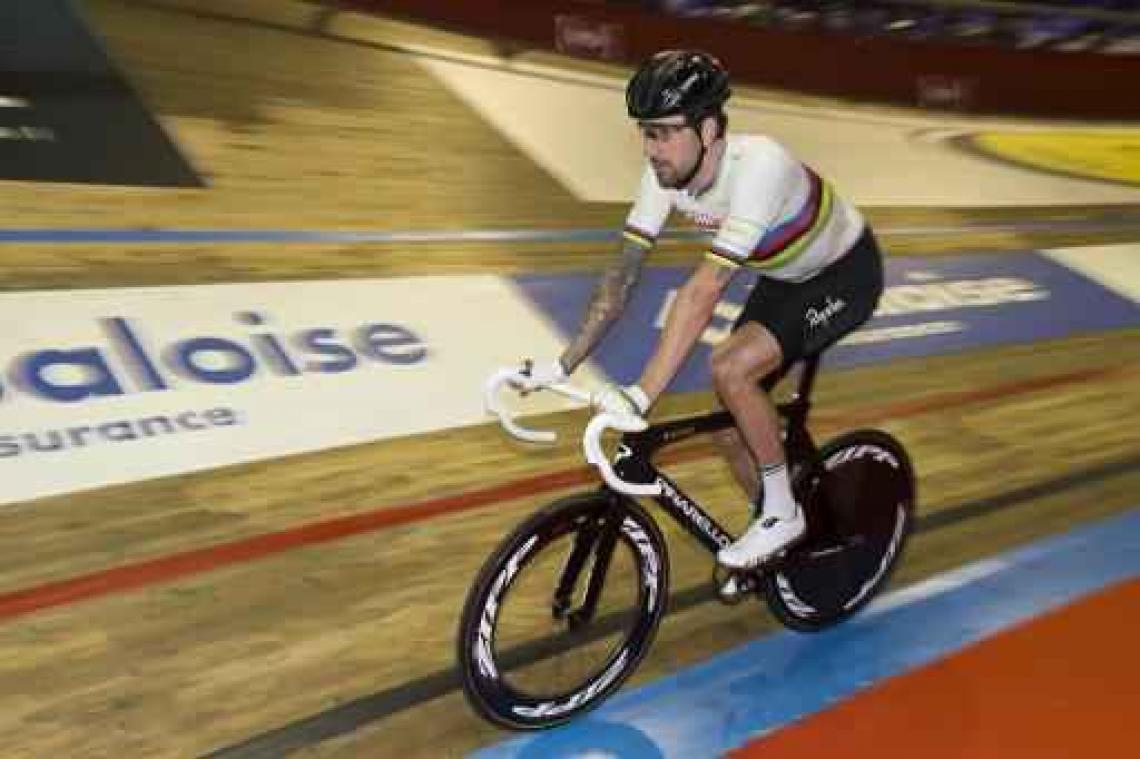 Zesdaagse van Gent - Bradley Wiggins en Mark Cavendish zijn leiders na de vierde nacht van de Gentse zesdaagse