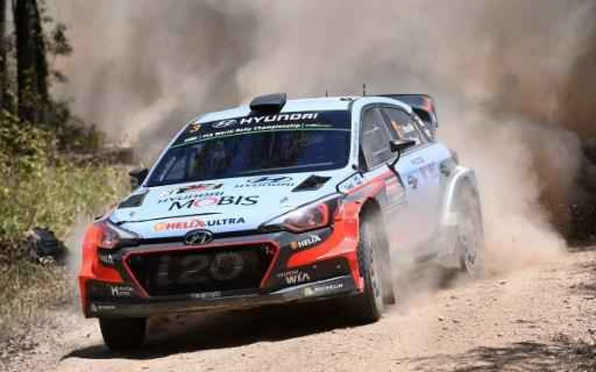 Rally van Australië - Thierry Neuville is vierde na tweede dag