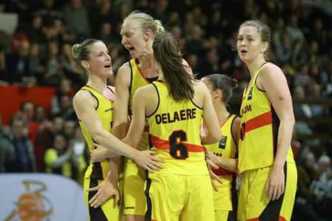 Kwalif. EK basket (v) - België doet gouden zaak met zege tegen Wit-Rusland (Update)