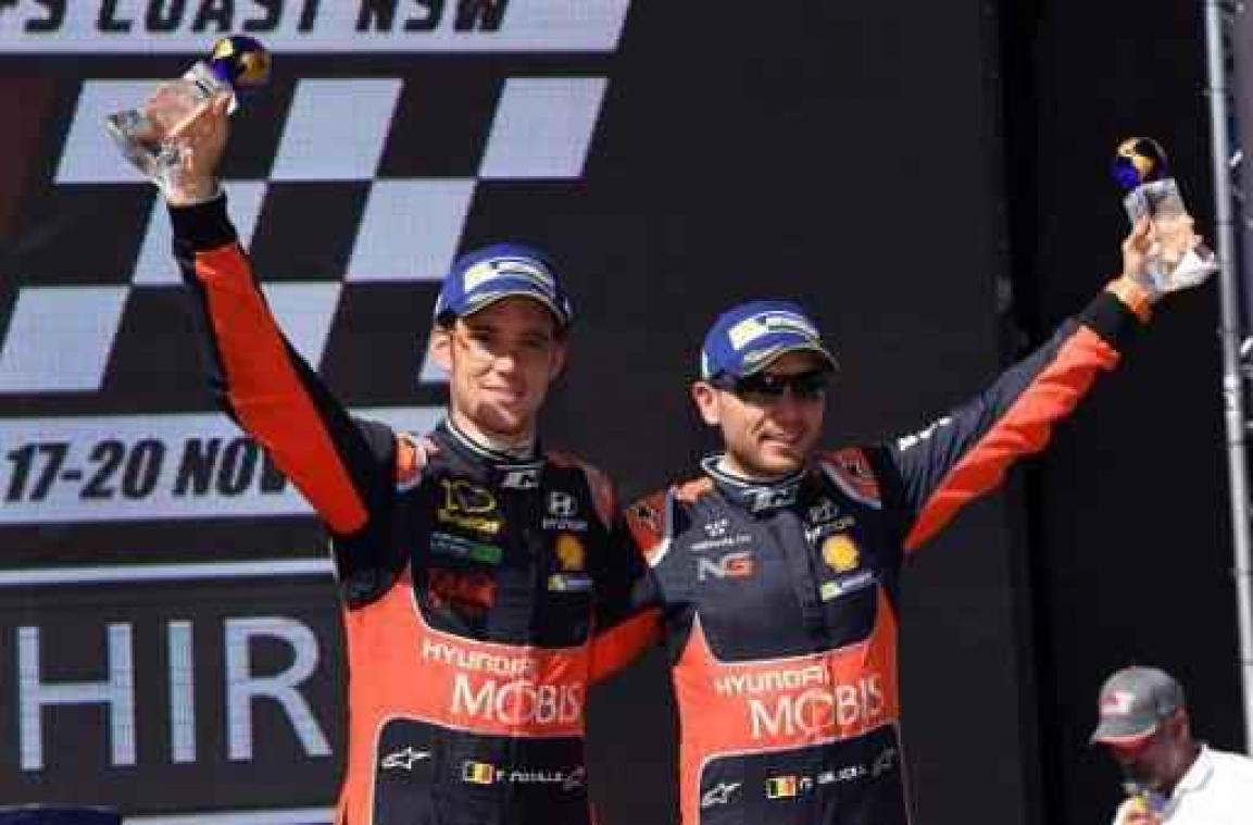 Rally van Australië - Thierry Neuville is vicewereldkampioen, Noor Mikkelsen wint slotmanche