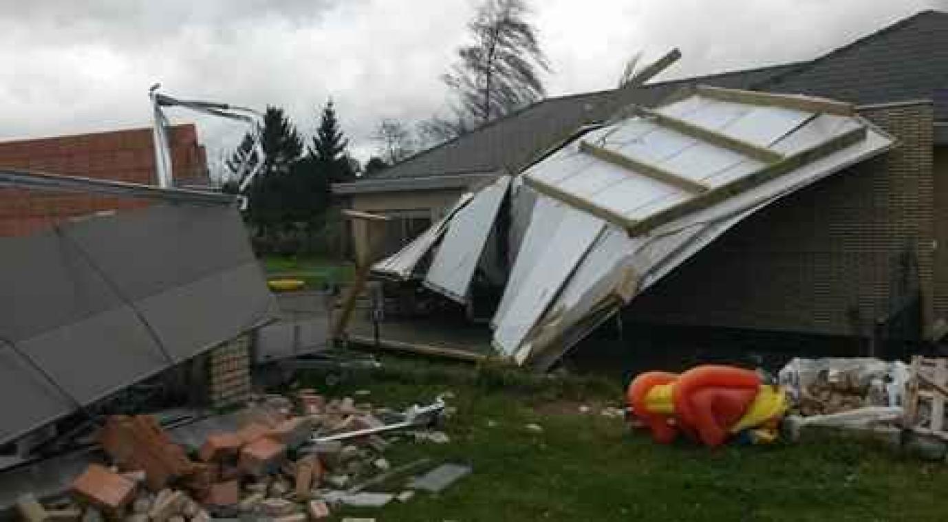 Op de Westhinder blies wind 132 km per uur