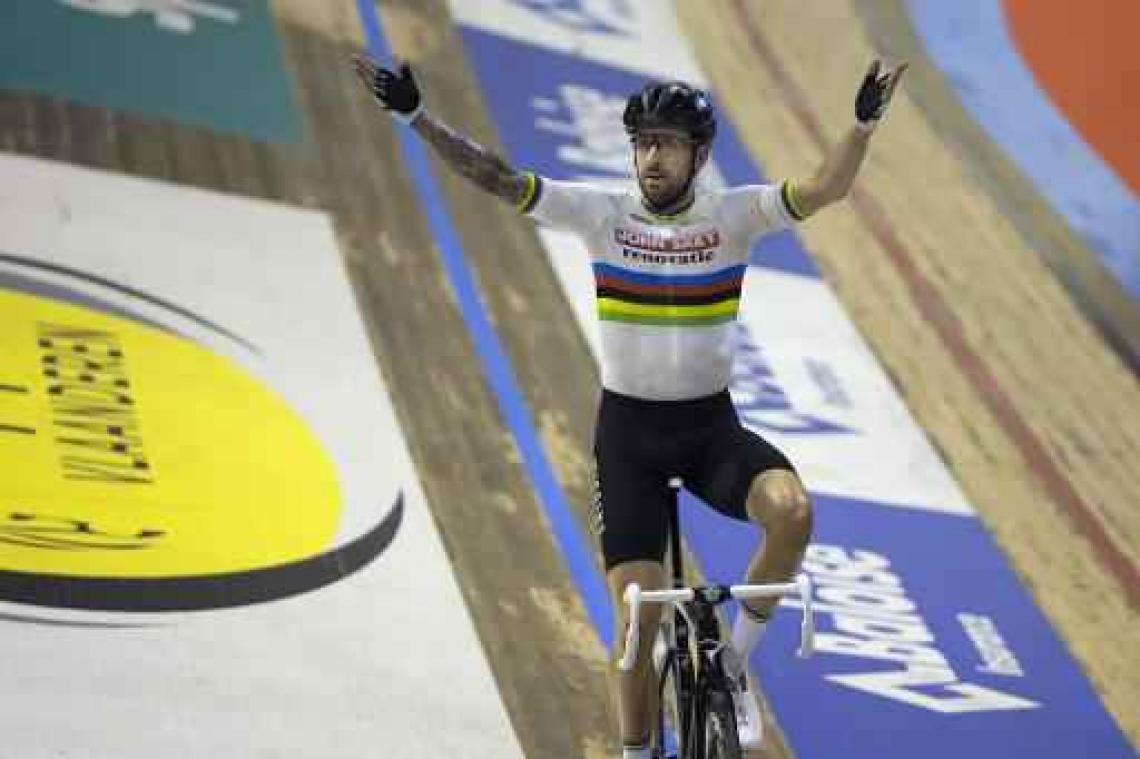 Zesdaagse van Gent - Wiggins heeft helemaal nog geen zin om te stoppen en blijft dus nog een tijdje renner