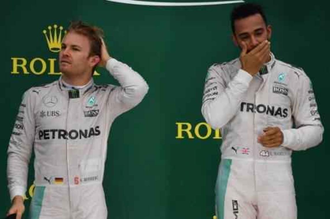 F1 - GP van Abu Dhabi - Nakende wereldtitel brengt Rosberg niet van de wijs