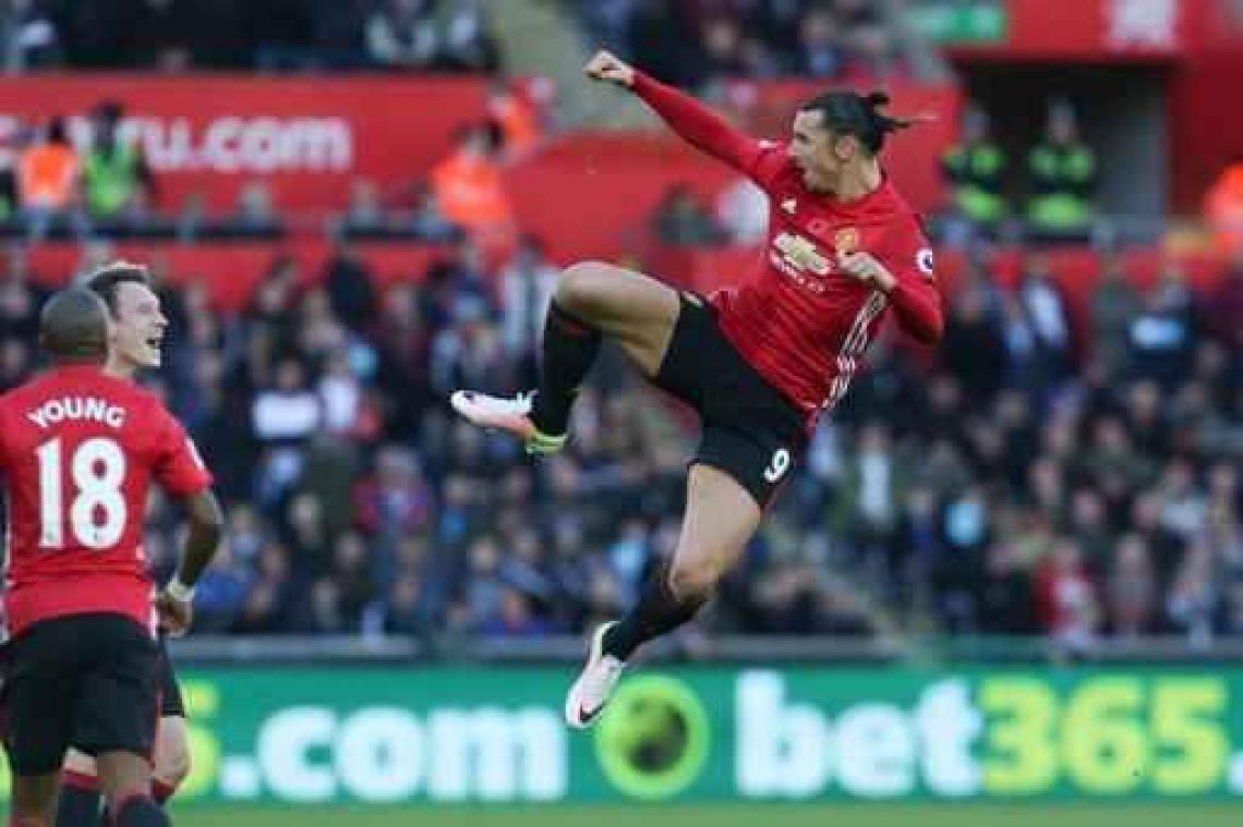 Manchester United gaat optie in contract van Ibrahimovic lichten
