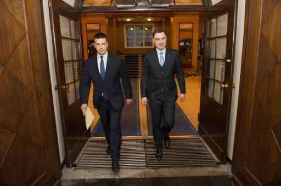 Nieuwe regering van Estland ingezworen