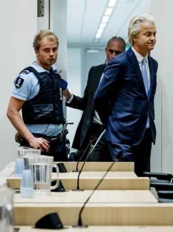 Wilders: "spreek mij vrij, spreek ons vrij"