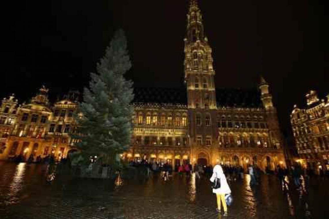 Nieuwe ledverlichting geeft Brusselse Grote Markt kleur