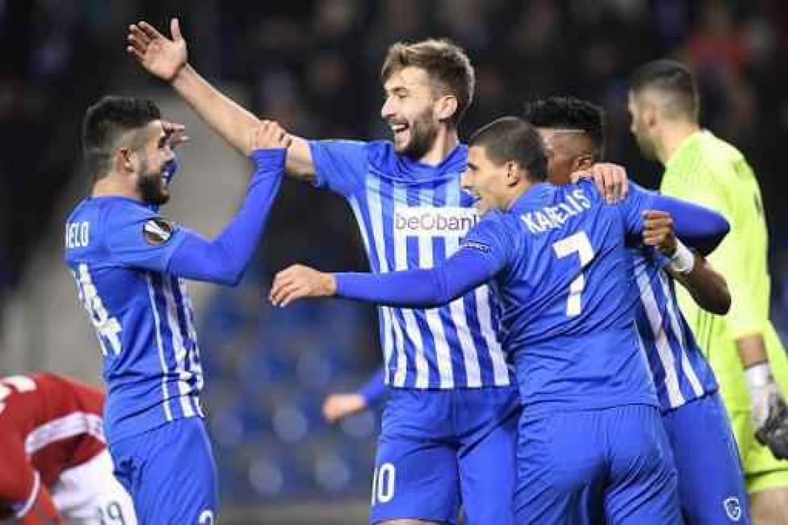 Europa League - Racing Genk heeft ticket voor 16e finales beet