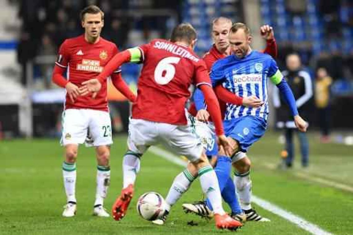 Europa League - KRC Genk plaatst zich voor zestiende finale