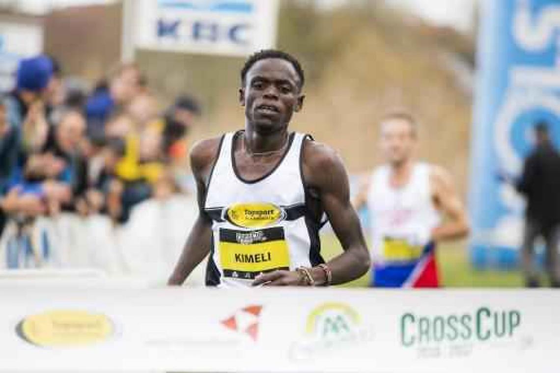 Isaac Kimeli en Louise Carton triomferen in CrossCup Roeselare
