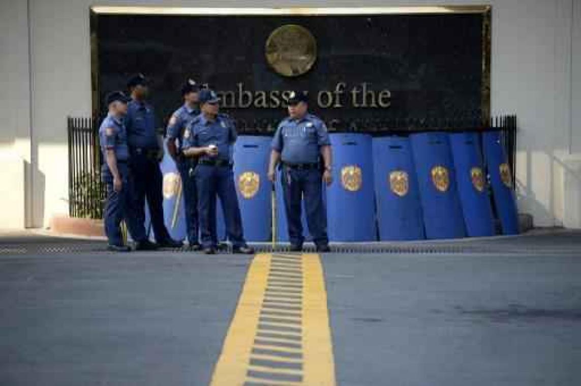 Politie ontmantelt explosief bij Amerikaanse ambassade in Manilla