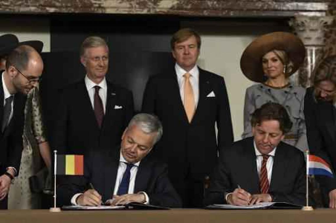 België en Nederland hertekenen hun grens ter hoogte van Maastricht Wezet
