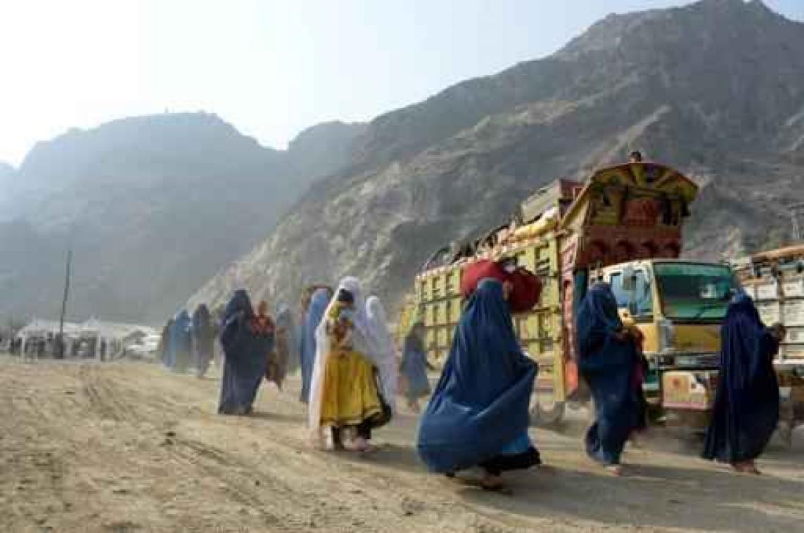 Al meer dan een half miljoen Afghanen dit jaar op de vlucht geslagen