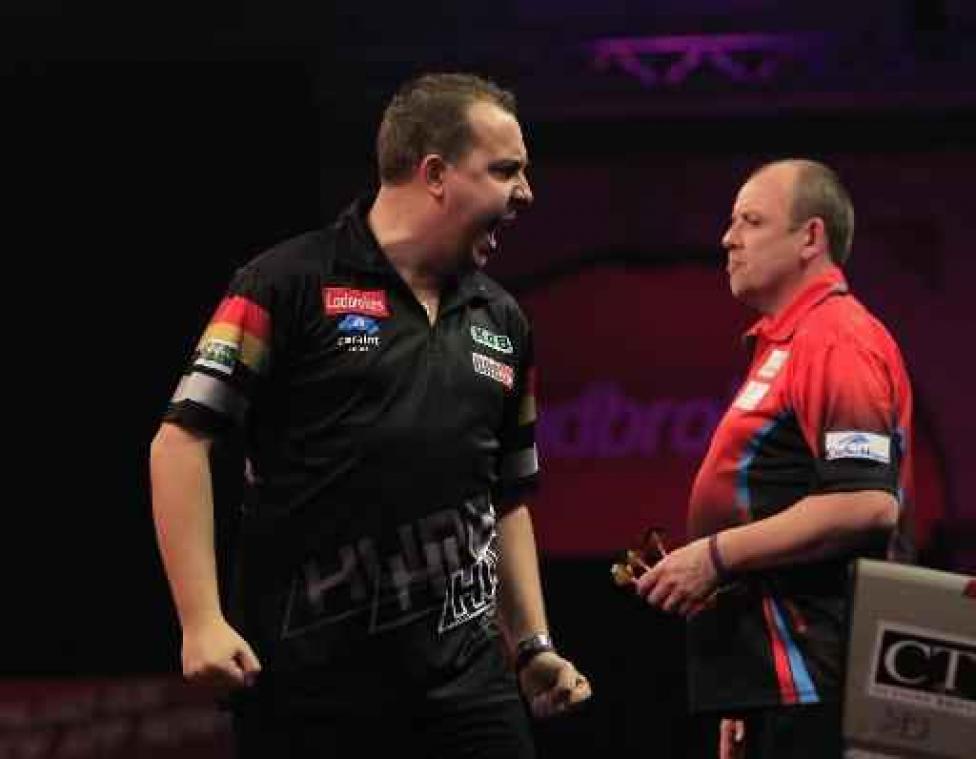 Kim Huybrechts in eerste ronde WK tegen James Wilson