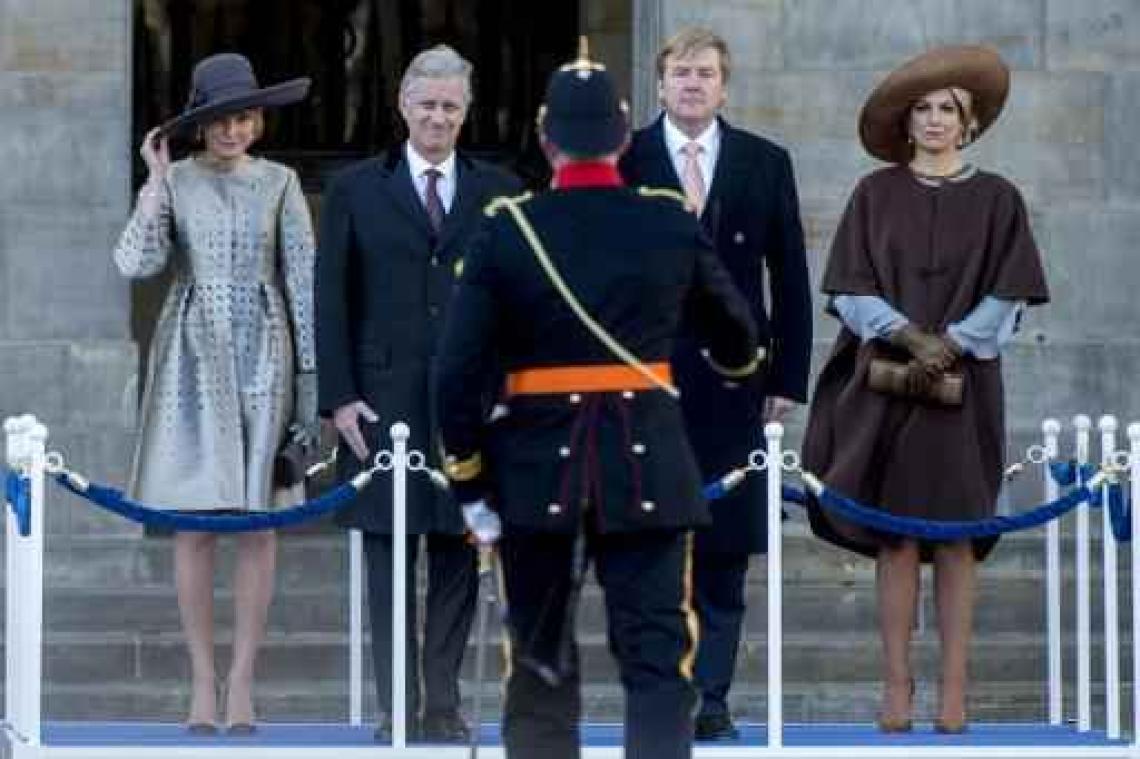 Staatsbezoek aan Nederland - Nederlands staatsbanket sluit eerste dag van Belgisch bezoek af