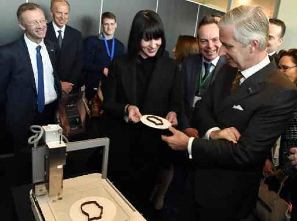 Bezoek aan High Tech Campus in Eindhoven bezorgt koning Filip geen stress