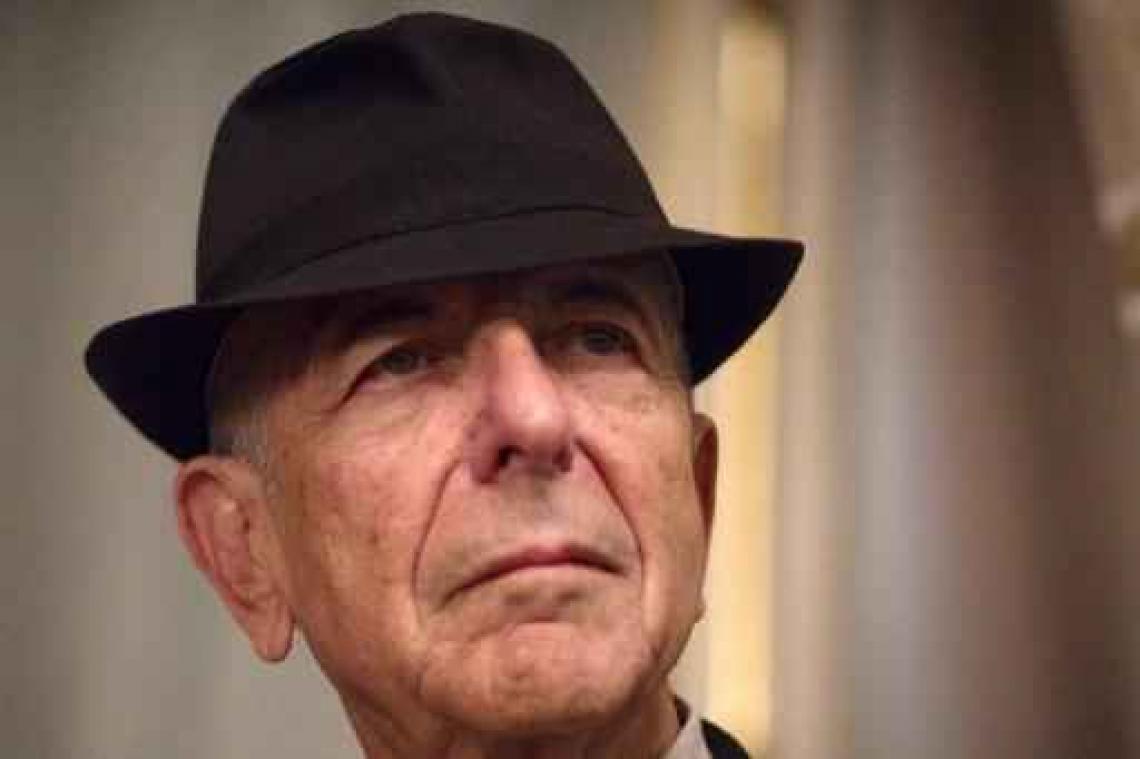 Leonard Cohen overleden - Maandag minimalistisch eerbetoon aan Leonard Cohen aan Lincoln Center in New York