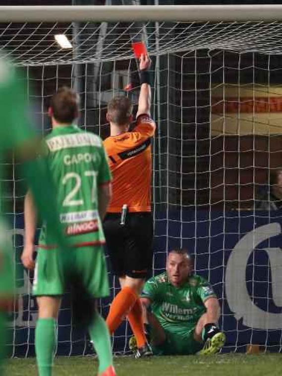 Kevin Vandendriessche (KV Oostende) riskeert één wedstrijd schorsing