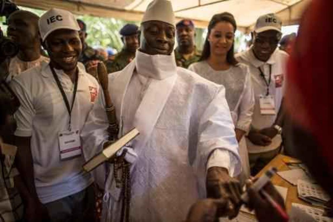 Presidentsverkiezingen Gambia - Jammeh erkent nederlaag en feliciteert Barrow